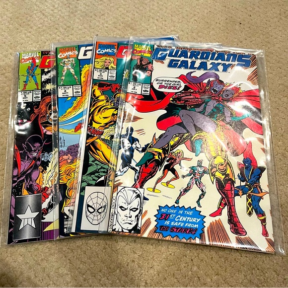 Marvel Other - 1990 Vintage Guardians of the Galaxy #2-5